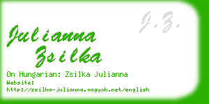 julianna zsilka business card